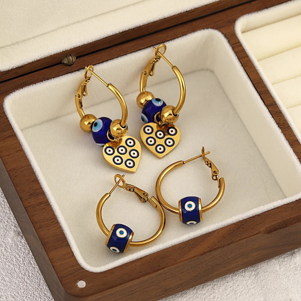 Evil Eye Earrings